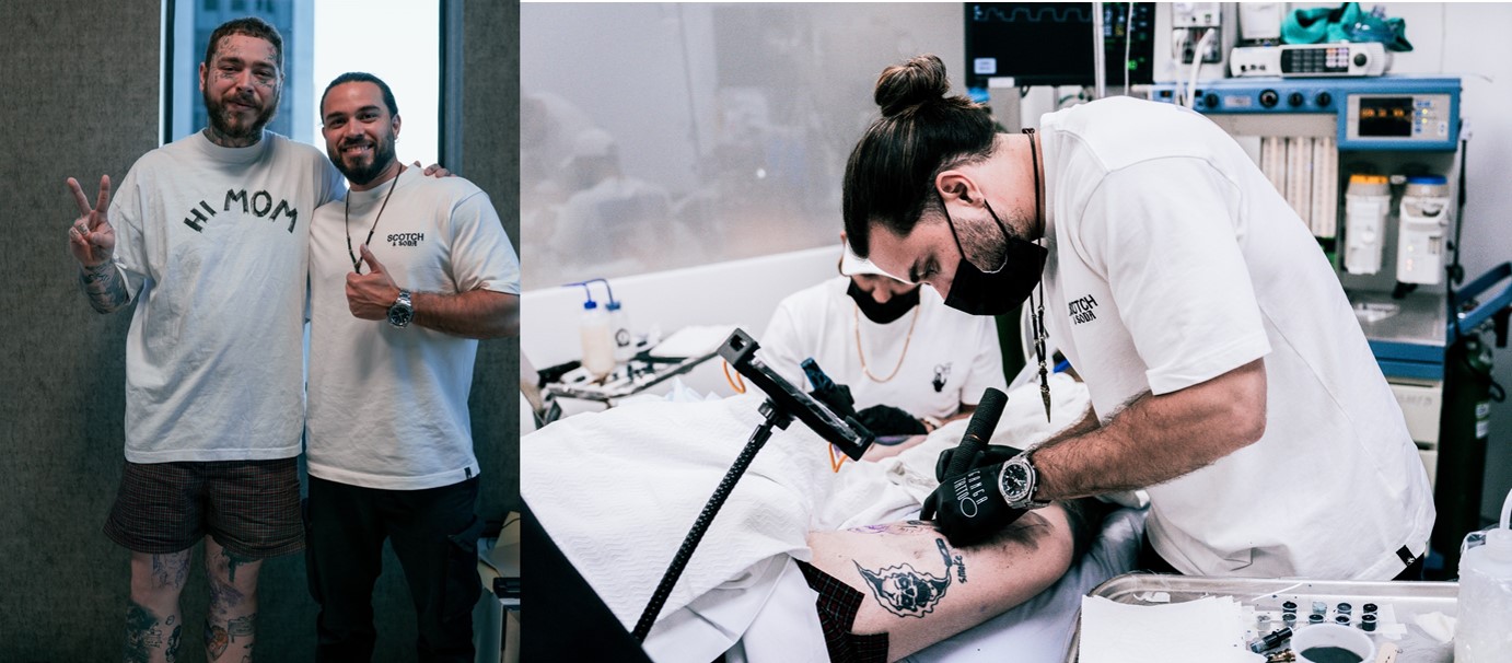 CAMARGONOTAS.: Venezuelan DaniLuz Has Impact With Post Malone Art